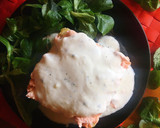 Foto del paso 4 de la receta: Tartar de berenjena y salmón con salsa de yogur