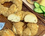 صورة لخطوة 9 من وصفة سيميت / سميط بالسمسم 🥯