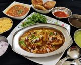 A picture of step 6 of White Peas Ragda Patties.