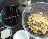 Foto del paso 1 de la receta: Rosas de cereales con chocolate "roses de sables"