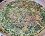 Foto del paso 3 de la receta: TORTILLA DE ESPINACAS RELLENA ❤️