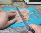 Foto del paso 2 de la receta: Macarrones con pollo y tomate en 22 minutos