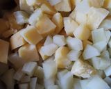 A picture of step 2 of Chayote - Irish Potatoes served with Mbuzi Ulaya#authormarathon#.