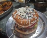 A picture of step 6 of #wd #Veg. burger.
