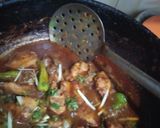 A picture of step 3 of Chicken karahi.