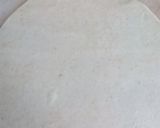 A picture of step 3 of Veg Kathi Rolls.