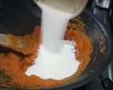 A picture of step 9 of Gajar Halwa Poli.