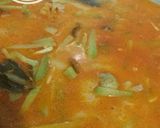 Foto langkah ke 3 dari resep Mie gomak kuah santan.