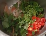 A picture of step 3 of Shrimp biryani.