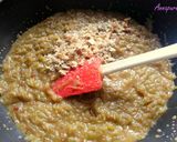 A picture of step 7 of Rose Petal jam (Gulkand) flavored Bottle Gourd Fudge / Lauki Ki Barfi.