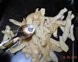 عکس مرحله 3 از دستور چطور چیپس پوست سیب زمینی درست کنیم
