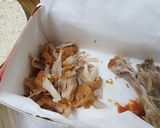 A picture of step 2 of KFC Chicken Wrap.
