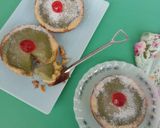 Foto langkah ke 6 dari resep Pie Creamy Matcha teflon.