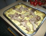 Kacsaszárnytő vele sült krumplival recept fázis 5 fotója