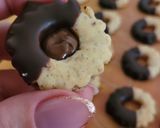 Mogyorós linzer nutellával töltve recept fázis 5 fotója
