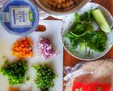 Veggie Chickpea Wrap