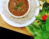 A picture of step 7 of Masar chawal.