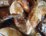 Foto del paso 5 de la receta: Asado a la cruz de pollo y chori de puro cerdo al gancho