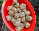 Foto langkah ke 6 dari resep Baso Aci Isi Pedas.