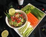 A picture of step 2 of Guacamole (Mexican Avocado Dip).