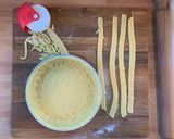 A picture of step 6 of Neapolitan Pastiera (Sal de Riso’s Recipe).