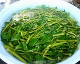 Hình bước làm 5 của món Rau muống xào tỏi