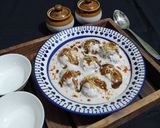 A picture of step 5 of Dahi Vada.