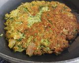 A picture of step 5 of Moonglet (healthy breakfast).