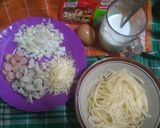 Foto langkah ke 2 dari resep Spaghetti Creamy Carbonara.