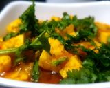 A picture of step 5 of Shahi paneer.