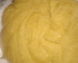 A picture of step 2 of Milk powder halwa.