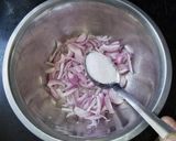 A picture of step 1 of Spicy Bajara Onion Pakoda.