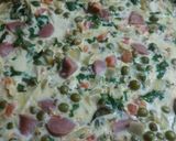 Foto del paso 9 de la receta: Tortilla de arvejas con salchichas