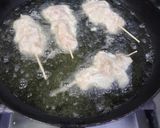 A picture of step 5 of 3 ingredients chicken sticks.