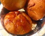 A picture of step 6 of Matar/peas kachori.