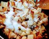 Bread halwa recipe step 3 photo