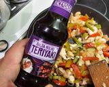 Foto del paso 6 de la receta: Espagueti con verduras, pollo y gambas al teriyaki