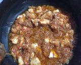 A picture of step 3 of Boneless chicken karahi.