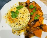 Une image de l'étape 10 de Saute de filet mignon en sucre - sale et ses légumes 🌸.