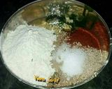 A picture of step 5 of Palak ki kudadli.
