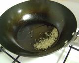 A picture of step 1 of Oats Celery Upma.