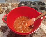 Foto del paso 2 de la receta: Muffins veganos de zapallo y zanahoria exprés