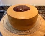 Foto del paso 18 de la receta Tarta de chocolate rellena de crema de queso con dulce de leche
