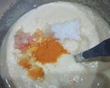 A picture of step 3 of Idli Dhokla.