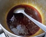 Hình bước làm 1 của món Kem flan lá dứa siêu to bự