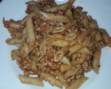 Foto del paso 4 de la receta: Macarrones con carne picada tomate y cebolla