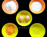 Foto langkah ke 1 dari resep Bolu Wortel Kukus Tepung Beras 🥕 (TANPA BP & SP).
