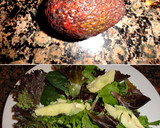 Foto del paso 3 de la receta: Ensalada de brotes con aguacate y piñones tostados