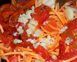 Foto del paso 7 de la receta: Entrañas con morrones quemados y ensalada