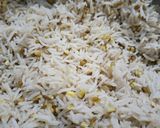 A picture of step 4 of Moong Daal khichri.